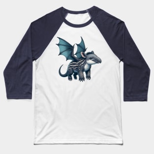 Tapir Dragon Baseball T-Shirt